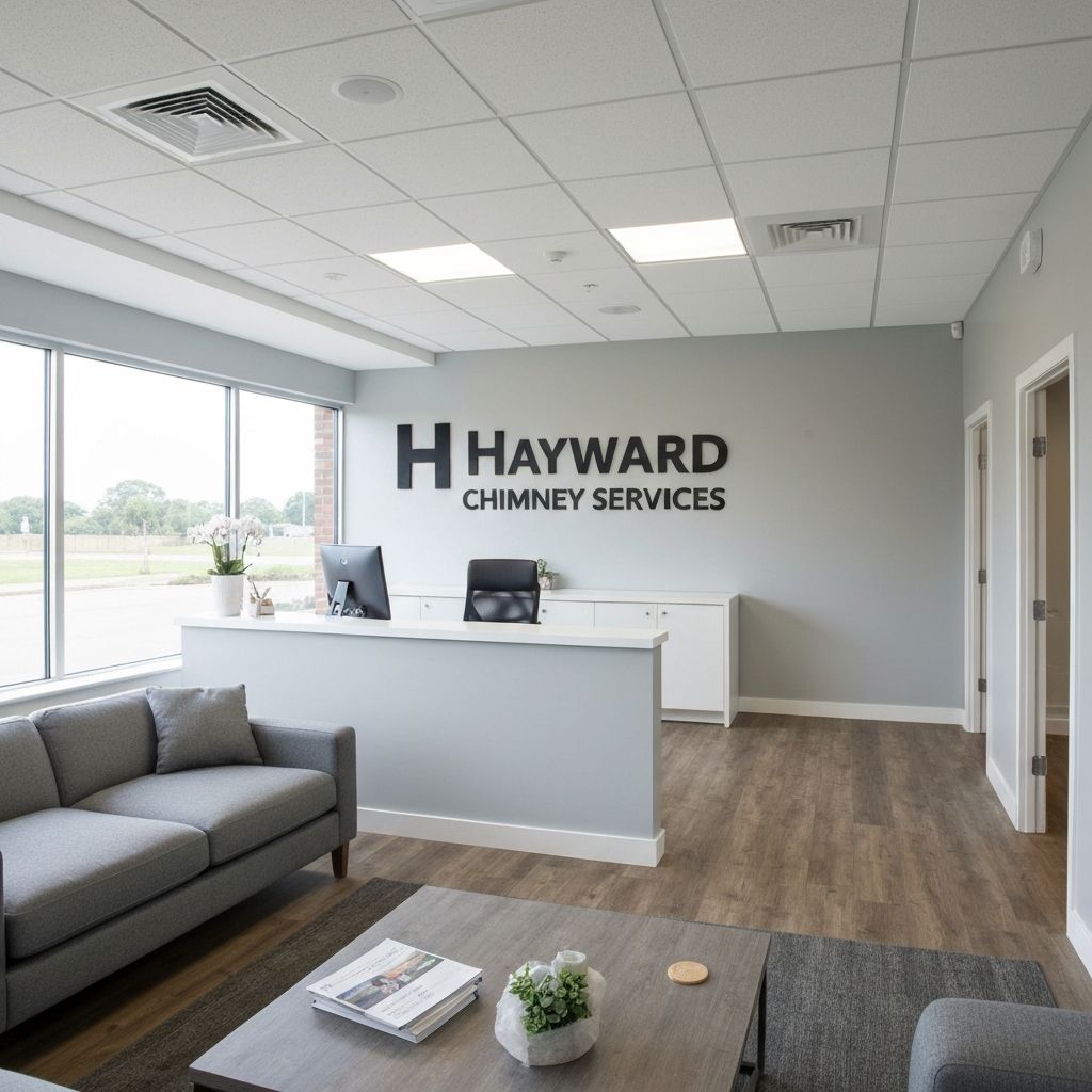 Hayward Chimney Services office location at 21732 Foothill Blvd, Hayward CA