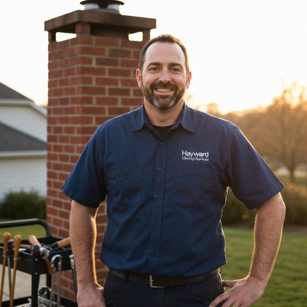 Andrew Kim, owner of Hayward Chimney Services, professional chimney sweep expert